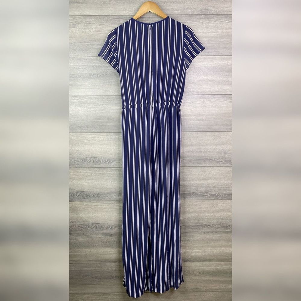 NWT Michael Kors Mega Railroad Stripe Jumpsuit - Picture 5 of 9